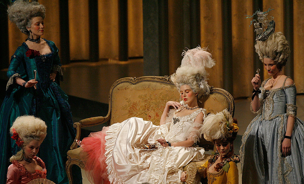 Costume sets from Marie Antoinette is seen onstage during the 79th Annual Academy Awards at the Kodak Theatre 