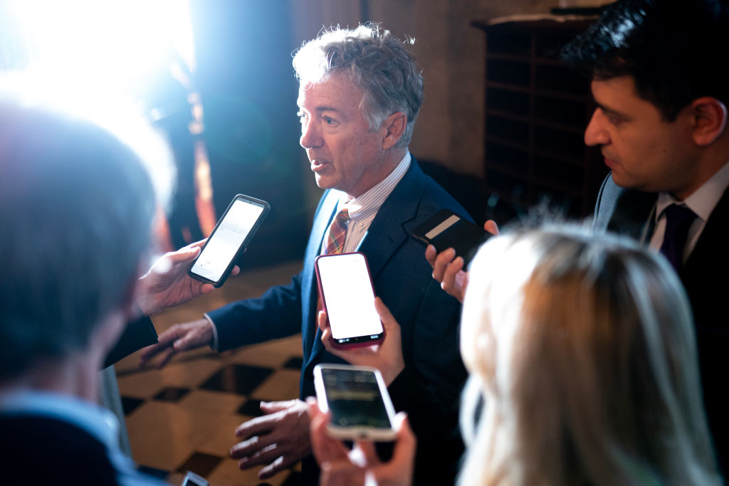 Biden and McConnell Under Fire as Rand Paul Denounces Spending on Ukraine Aid